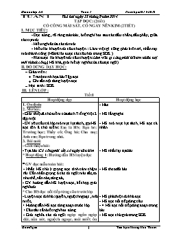 Giáo án Lớp 2 Tuần 1 - Tiểu học Hoàng Hoa Thám