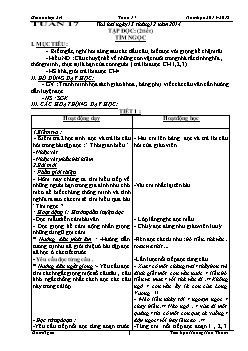 Giáo án Lớp 2 Tuần 17 - Tiểu học Hoàng Hoa Thám