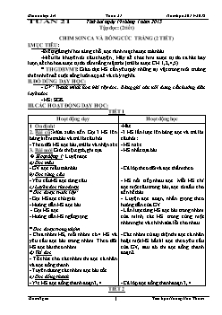 Giáo án Lớp 2 Tuần 21 - Tiểu học Hoàng Hoa Thám