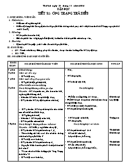 Giáo án lớp 4 tuần 11 môn Tập đọc - Tiết 21: Ông trạng thả diều