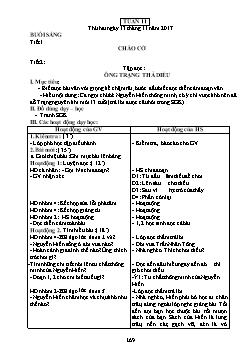 Giáo án Lớp 4 Tuần 11 - Trường tiểu học Nậm Càn