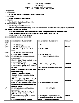 Giáo án lớp 4 tuần 12 môn Kỹ thuật - Tiết 14: Thêu móc xích (tiếp)