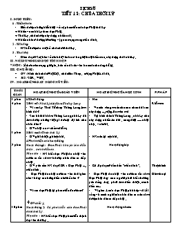 Giáo án lớp 4 tuần 12 môn Lịch sử - Tiết 12: Chùa thời Lý