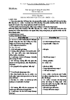 Giáo án Lớp 4 Tuần 6 - Nguyễn Thị Thu Hường