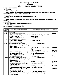 Giáo án lớp 4 tuần 9 môn Tập đọc - Tiết 17: Thưa chuyện với mẹ