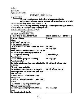 Giáo án môn Tập đọc lớp 2 - Học kì II