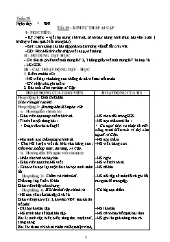 Giáo án môn Tiếng Việt lớp 4 phân môn Chính tả - Tuần 19 đến tuần 35