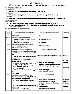 Giáo án Tập làm văn 4 - Tuần 2 - Tiết 3 + 4