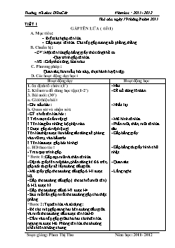 Giáo án Thủ công 2 cả năm - Trường tiểu học Diễn Cát