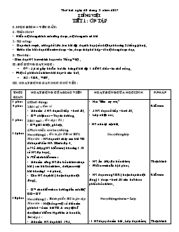 Giáo án Tiếng Việt 4 tuần 28