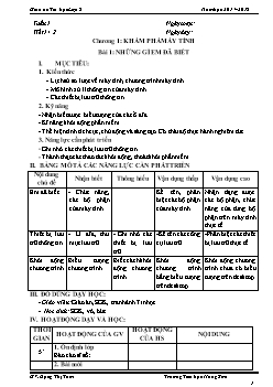 Giáo án Tin học Lớp 5 - Năm học 2017 - 2018