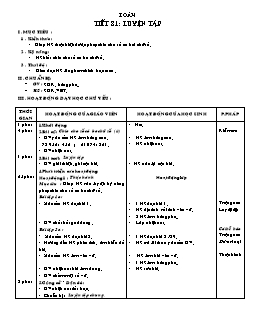 Giáo án Toán 4 tuần 17