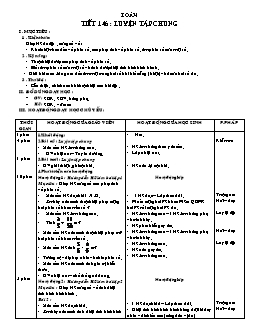 Giáo án Toán 4 tuần 30