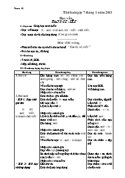 Giáo án Tổng hợp các môn học khối lớp 1 - Tuần 18