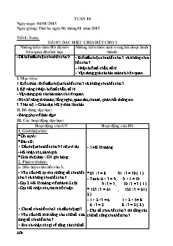 Giáo án Tuần 18 Khối lớp 4