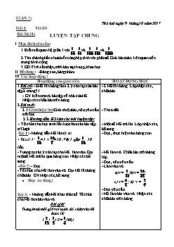 Giáo án các môn khối 5 - Trường TH Dang Kang I - Tuần 7