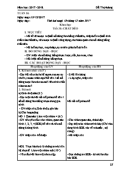 Giáo án các môn khối 5 - Tuần học 16 (buổi chiều)