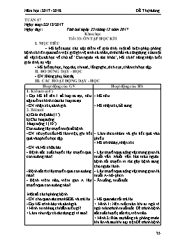 Giáo án các môn khối 5 - Tuần học 17 (buổi chiều)