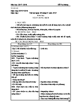 Giáo án các môn khối 5 - Tuần học 19 (buổi chiều)