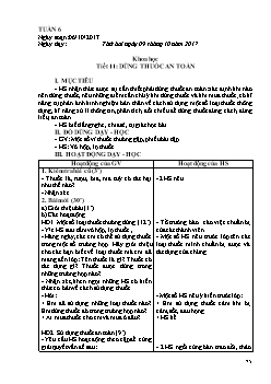 Giáo án các môn khối 5 - Tuần học 6 (buổi chiều)