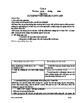 Giáo án các môn khối 5 - Tuần học 6