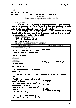 Giáo án các môn khối 5 - Tuần học 7 (buổi chiều)