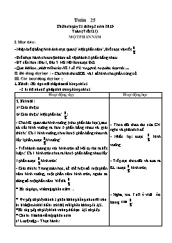 Giáo án các môn Lớp 2 Tuần 25