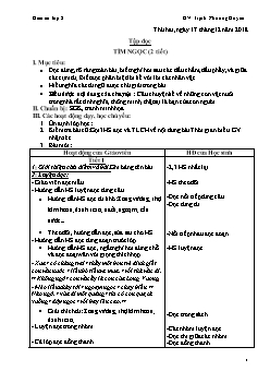 Giáo án Lớp 2 Tuần 17 - GV: Trịnh Phương Huyền