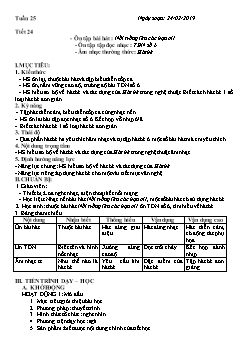 Giáo án môn Âm nhạc lớp 8 - Ôn tập bài hát: Nổi trống lên các bạn ơi - Ôn tập tập đọc nhạc: TĐN số 6 - Âm nhạc thường thức: Hát bè