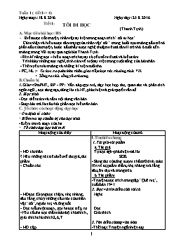 Giáo án dạy học kì II môn Ngữ văn 8