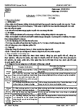 Giáo án Ngữ văn 7 tiết 1 đến 12 - Trường THCS Nguyễn Văn Cừ