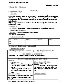 Giáo án Ngữ văn 8 kì 1 - Trường THCS Tân Thịnh