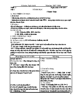 Giáo án Ngữ văn 8 theo chủ đề - Cả năm