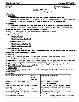 Giáo án Ngữ văn 9 - Tuần 12 - Trường PTDTBT-THCS Trà Nam