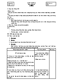 Giáo án Ngữ văn lớp 6 tiết 114: Lao xao (tt) (Duy Khán)