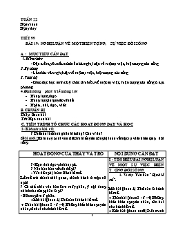 Giáo án Ngữ văn lớp 9 - Tuần 22