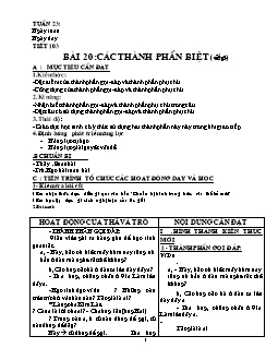 Giáo án Ngữ văn lớp 9 - Tuần 23