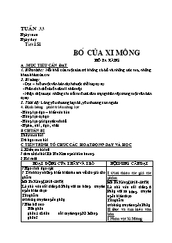 Giáo án Ngữ văn lớp 9 - Tuần 33