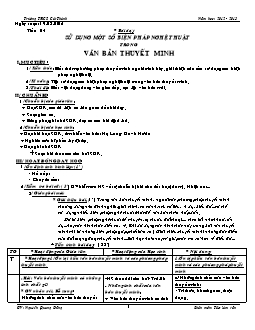 Giáo án Phân môn Tập làm văn 9 HKI