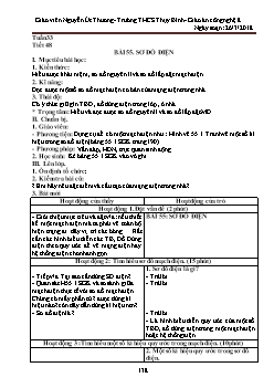 Giáo án môn Công nghệ lớp 8 - Tiết 48 đến tiết 52