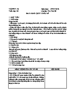 Giáo án môn Địa lý lớp 7 - Bài 35: Khái quát Châu Mĩ