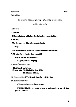 Giáo án môn Thể dục 8 (cả năm)