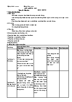 Giáo án Sinh học 7 tiết 37 đến 59