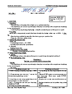 Giáo án: Sinh học 8 - Trường THCS Ama Trang Lơng