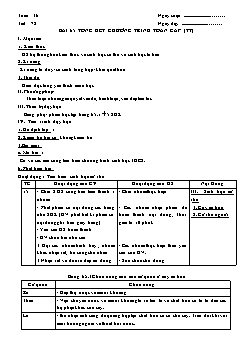 Giáo án Sinh học 9 - Học kì II - Bài 65: Tổng kết chương trình toàn cấp (tiếp)