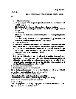 Giáo án cả năm môn Giáo dục công dân 12