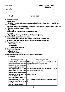 Giáo án Công nghệ 10 hoàn chỉnh