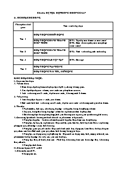 Giáo án Hình học 12 - Chủ đề: Hệ tọa độ trong không gian