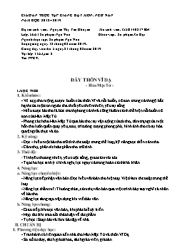 Giáo án Ngữ văn 11: Đây thôn Vĩ Dạ - Hàn Mặc Tử