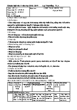 Giáo án Ngữ văn 11 tiết 41, 42: Đọc văn: Chữ người tử tù - Nguyễn Tuân